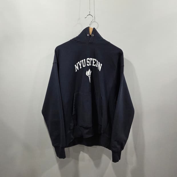 00s 챔피온 오리지널 리버스위브 프린팅 기모 후드티 L 