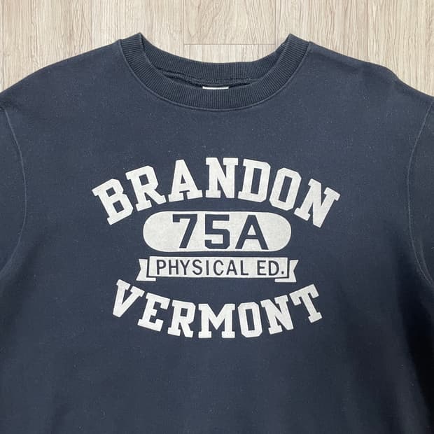 105) 80's 복각 챔피온 재팬 버몬트 맨투맨(RRL&LVC&폴로)