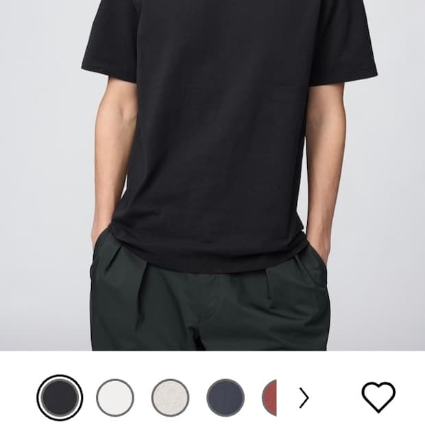 유니클로U 크루넥T
