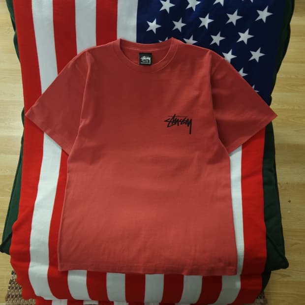 Stussy 스투시 플라워 봄 반팔 티셔츠