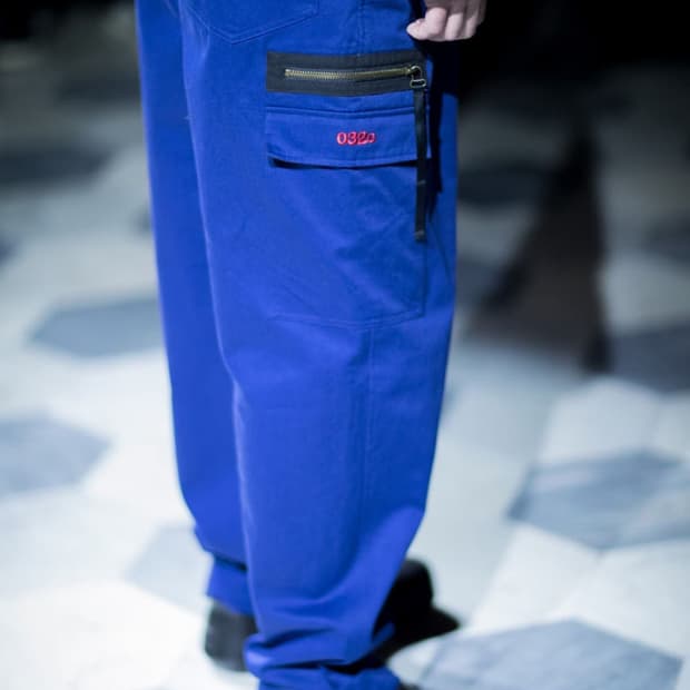 032c x 쉐비뇽 오버사이즈 워크 팬츠