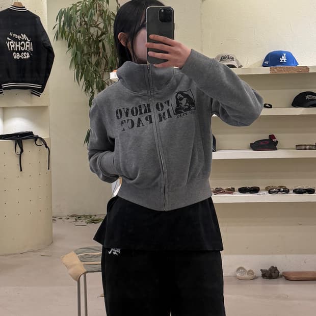 빈티지 스트릿 무드 집업 U530