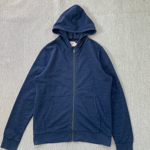 브룩스브라더스 네이비 후드집업