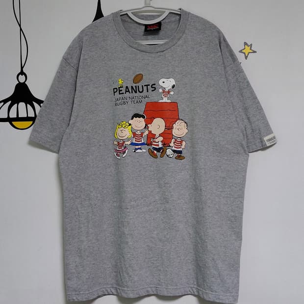 [희귀] Canterbury x Peanuts 일본 럭비 국대 콜라보티