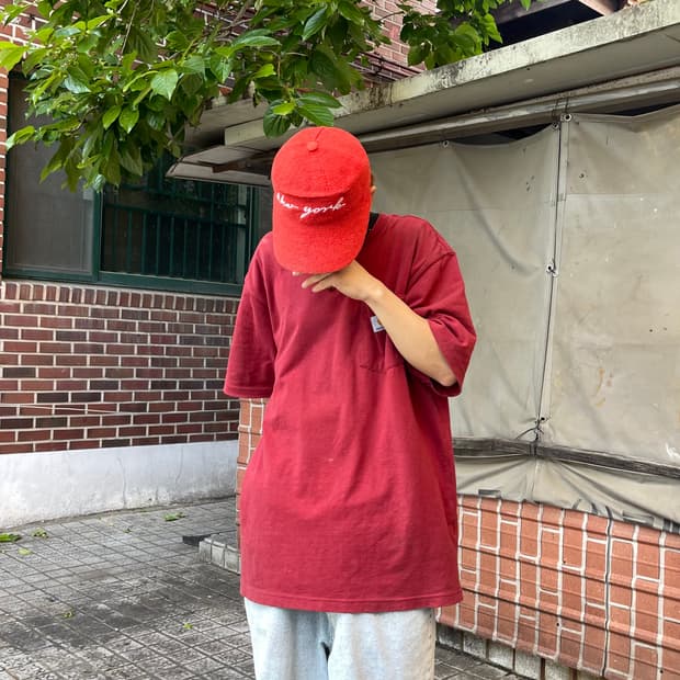 일본 빈티지 린넨 캡