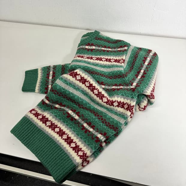 우먼FREE SIENNE 시엔느 민트 자카드 니트