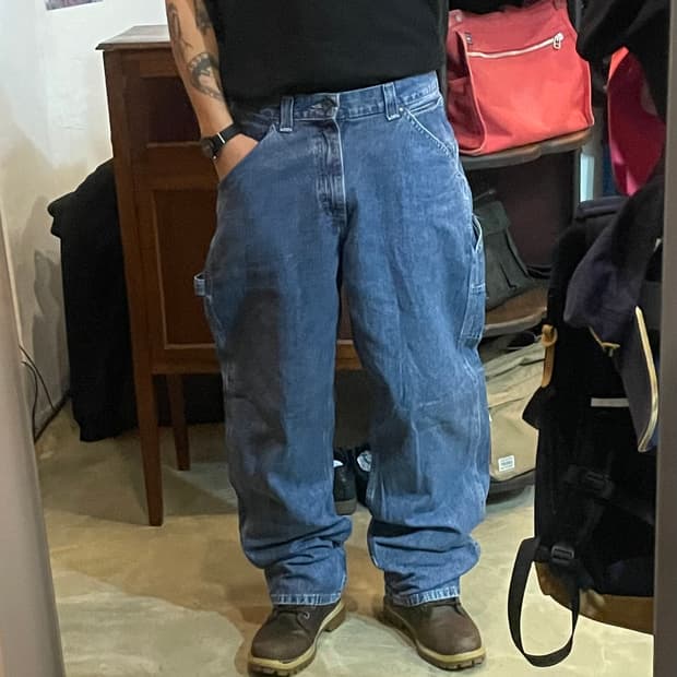 90~00s 빈티지 Lee Dungarees 카펜터 데님 33x32