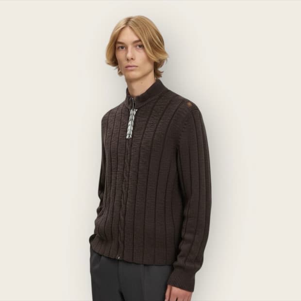 Armani jeans 90~00’s half knit