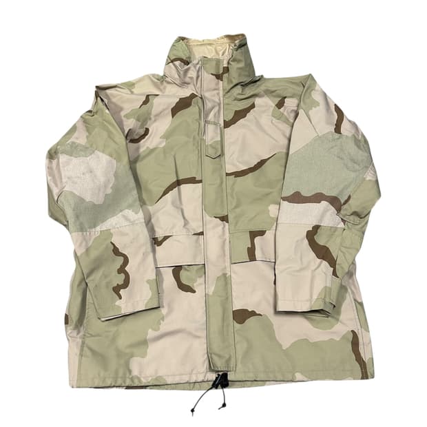 ✨ (바배) 미군 고어텍스 데저트 사막 카모 파카 자켓 라지 레귤러