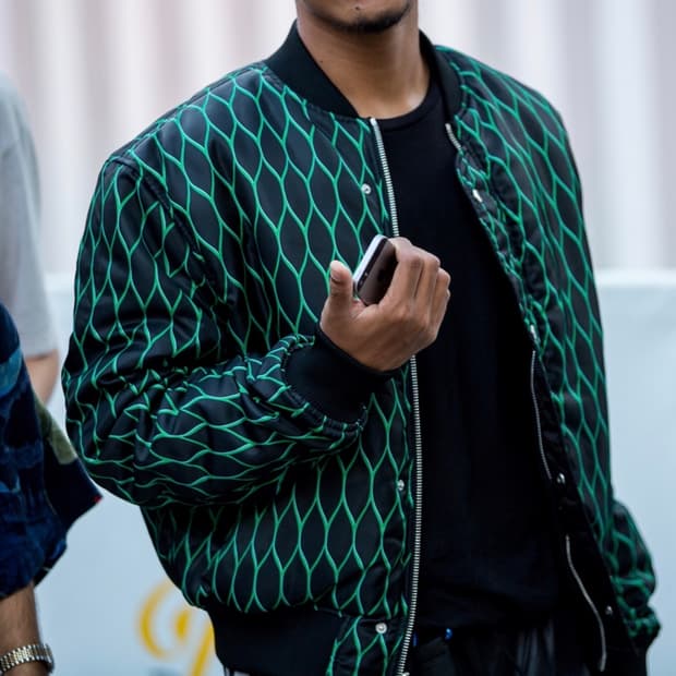 KENZO 겐조 흐앤므 리버서블 봄버 자켓