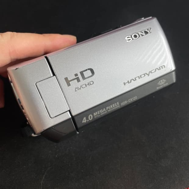 SONY HDR-CX120 빈티지캠코더