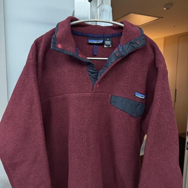 파타고니아 신칠라 m 버건디