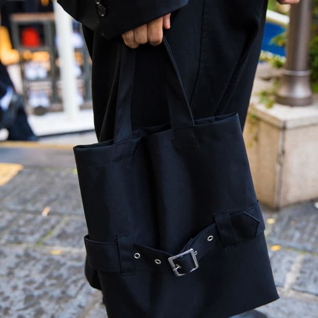 [꼼데가르송] Comme des garcons buckle totebag