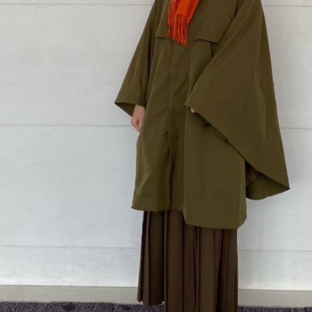 스탠드 카라 판쵸