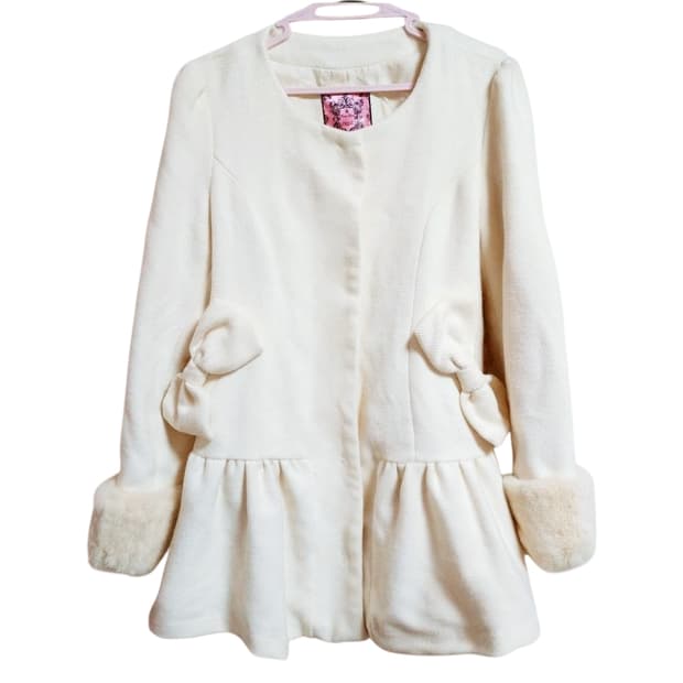 빈티지 리본 코트 달천 대장 y2k 히메로맨틱갸루 핀터깔 로리타 스나계