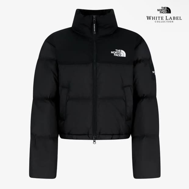 노스페이스 노벨티 눕시 다운 자켓 크롭 숏패딩