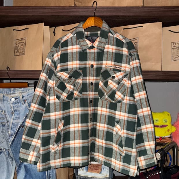 후부 올드스쿨 셔츠자켓 