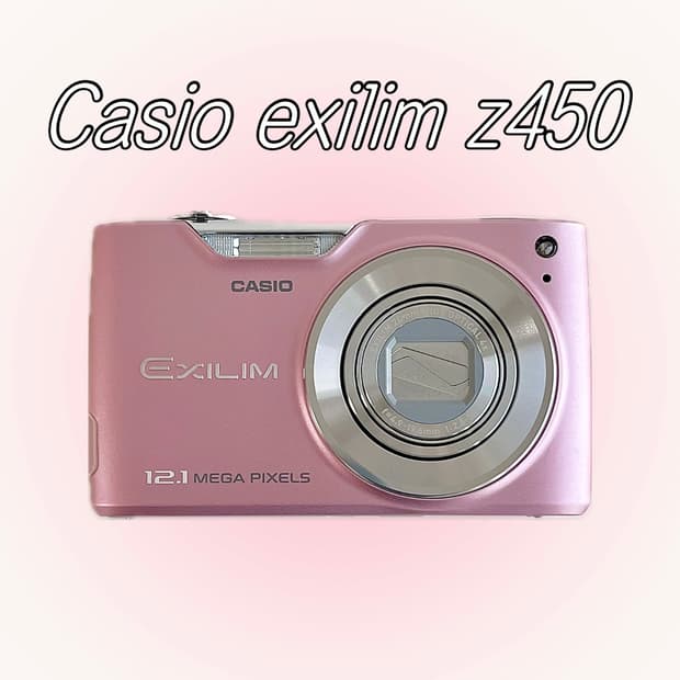 [민트급] 카시오 엑슬림 z450 핑크 / 디지털 카메라 빈티지 디카