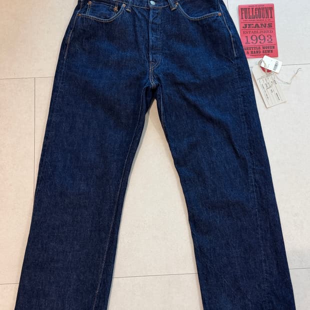 풀카운트 0105 인디고 데님 (36)