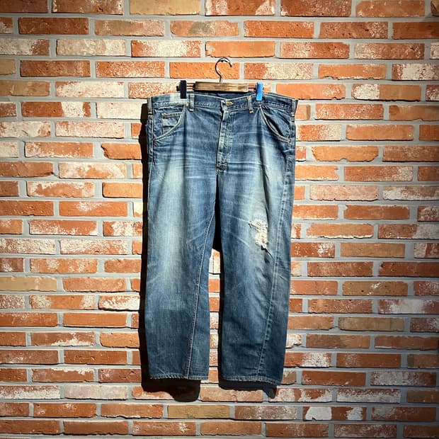 70s USA 빈티지 LEE 리 라이더스 데님 팬츠