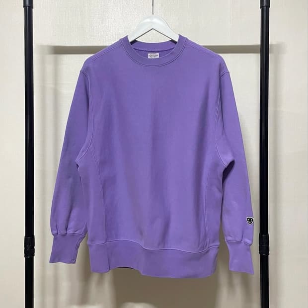 HERITAGEFLOSS 헤리티지 플로스 맨투맨 M사이즈 보라색