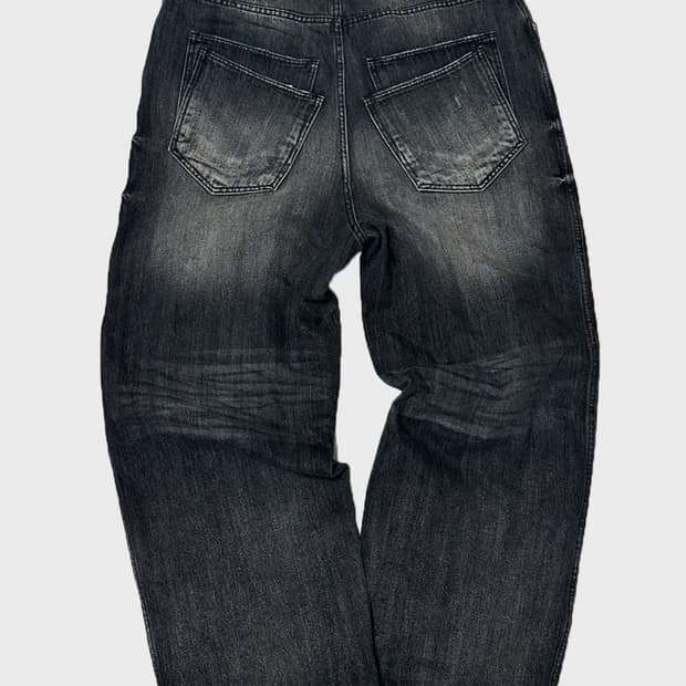 논노드 제패니즈 데님 워시드 블랙2