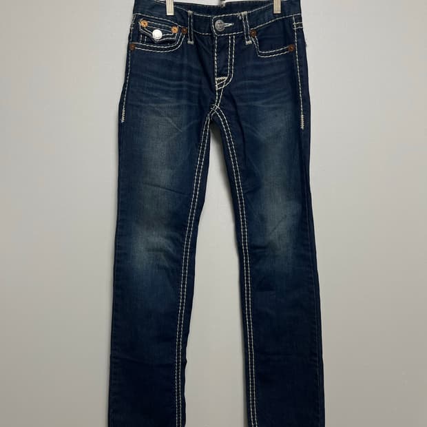 트루릴리젼 데님 청바지 28