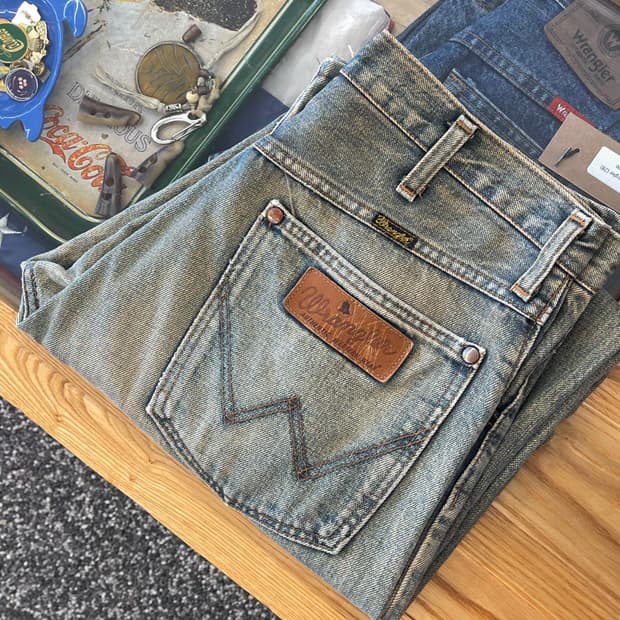 90s 랭글러 재팬 셀비지 데님 made in JAPAN (32)