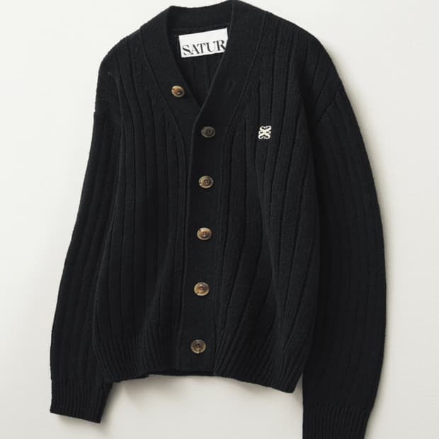 세터 가디건 L 네이비 상태 최상 <라이즈 착용 제품>