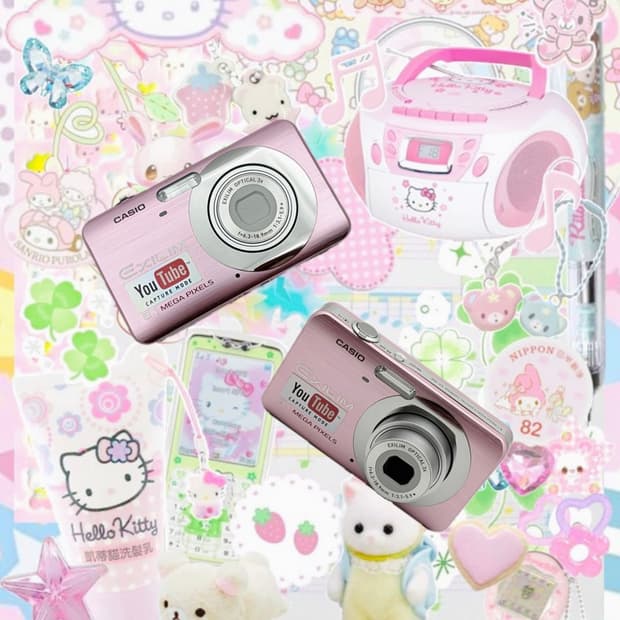 💕유인&카리나💕 카시오 엑슬림 EX-Z80 핑크 디카 디지털 카메라