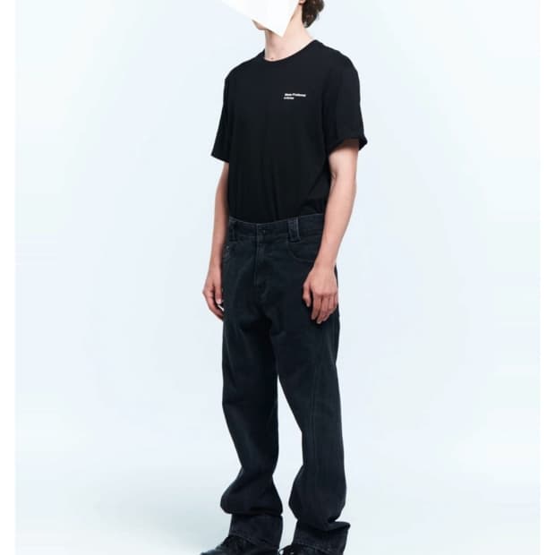 MPa DRIFT DENIM PANTS (BLACK) L
