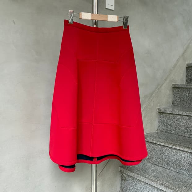 꼼데가르송 트리콧 스커트