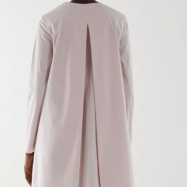 코스 에이라인 원피스 블랙