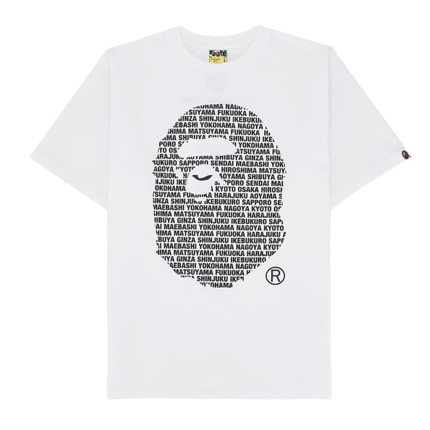 BAPE 베이프 재팬 에이프 헤드 반팔