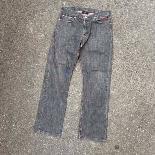 리바이스 514 슬림 스트레이트 라이트 블랙