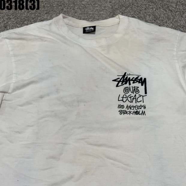 스투시 반팔티셔츠