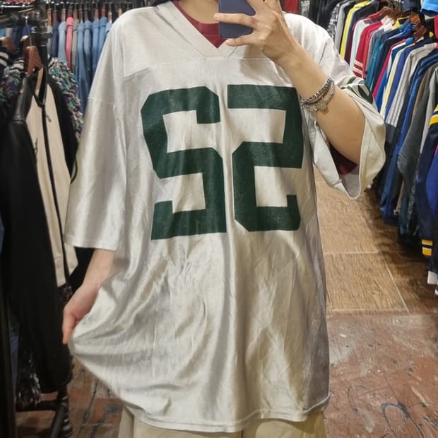 [Hi] NFL 풋볼 져지 반팔티 화이트