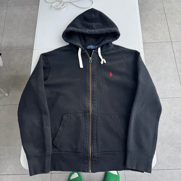 폴로 후드집업 