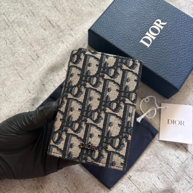 [새상품/신형]디올 오블리크 오거나이저 카드지갑