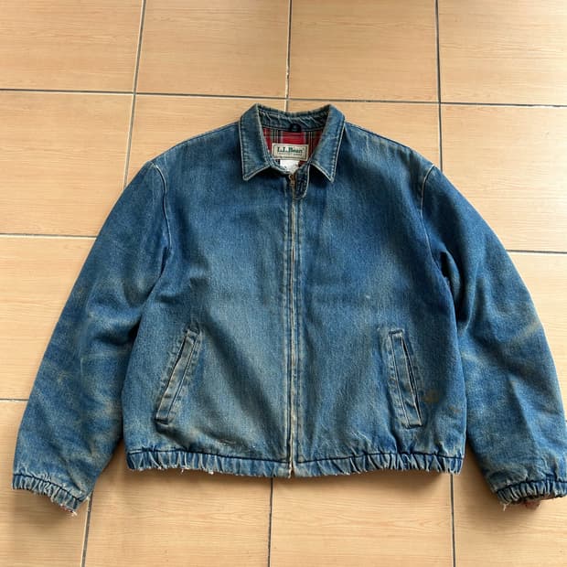 80‘s LL.Bean 엘엘빈 데님 스윙탑자켓