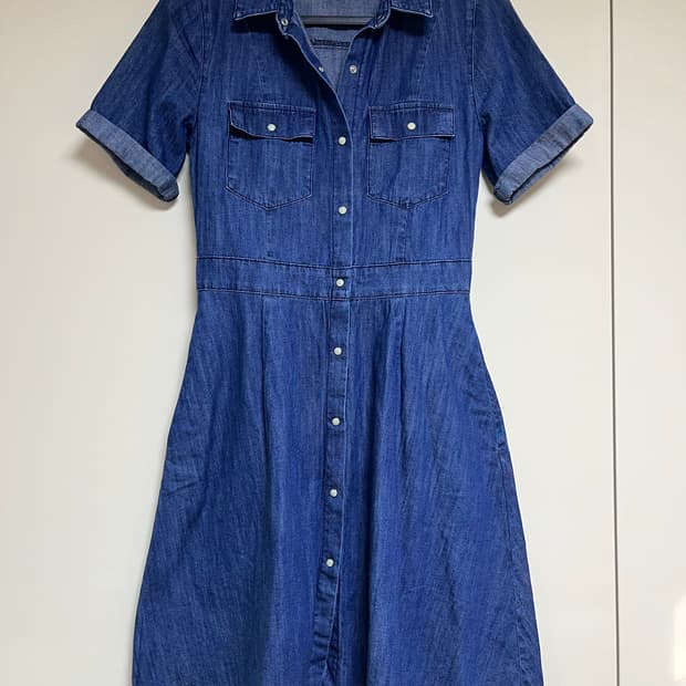 자라 데님 원피스 S