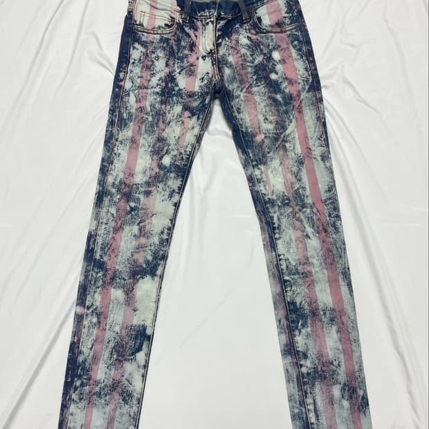 Balmain ss11 american flag denim