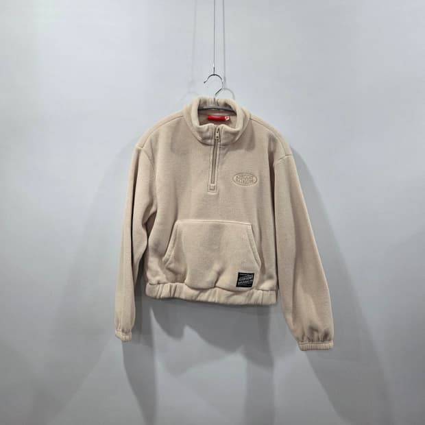 아이스비스킷 키즈 풀오버 하프집업 플리스 155