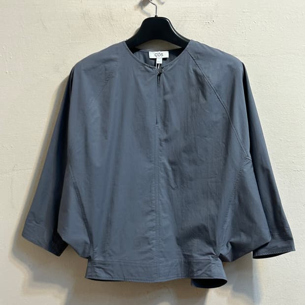 코스 벌룬 코튼 블라우스