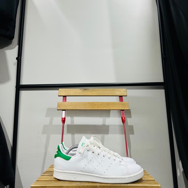 285) 아디다스 운동화 남성 남자 신발 스탠스미스 화이트 그린
