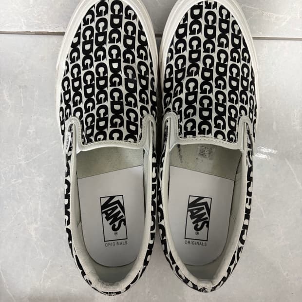 반스 x CDG 슬립온