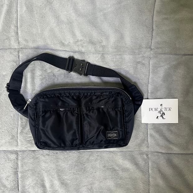 Porter 요시다 포터 탱커 웨이스트백 힙색 블랙