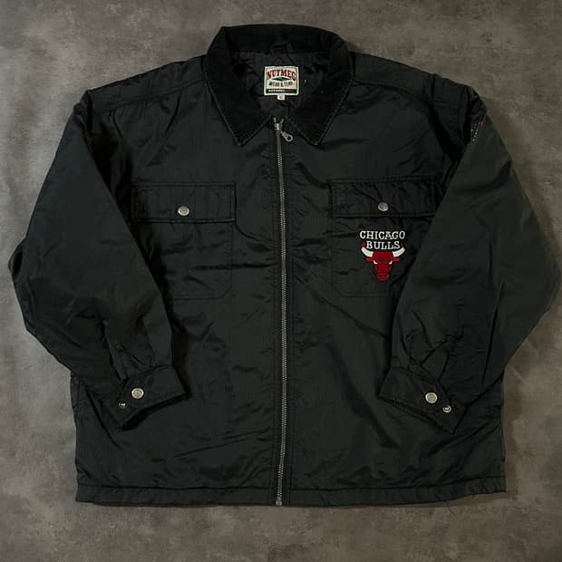 90s Nutmeg 시카고 불스 자켓 