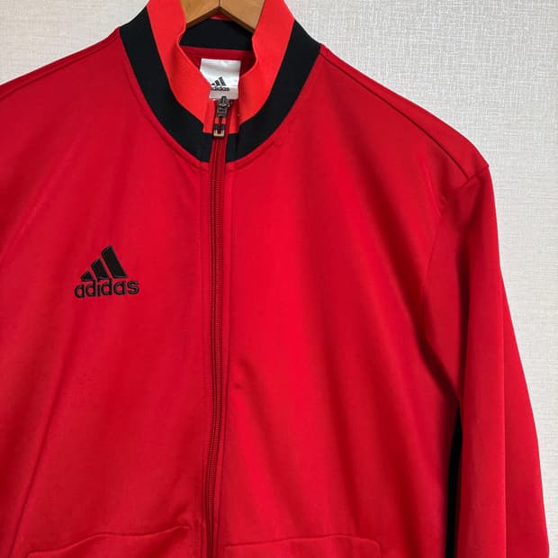 빈티지 아디다스 져지 레드 XL