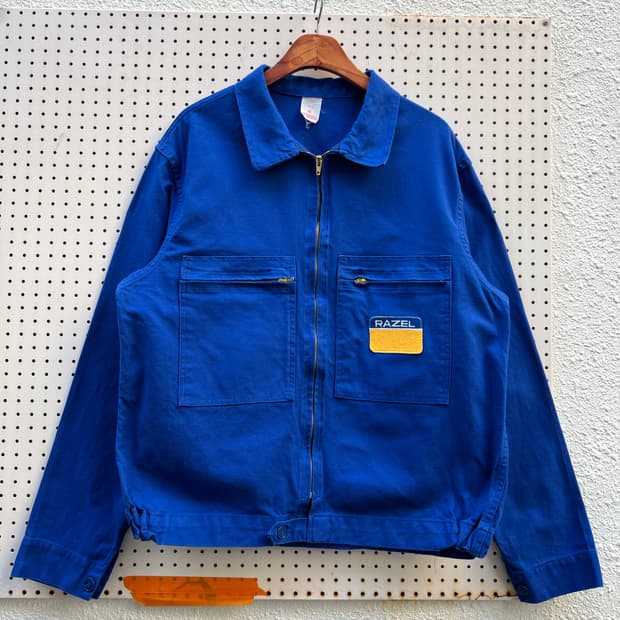 (DEADSTOCK)OLD VINTAGE CYCLIST 프렌치워크자켓